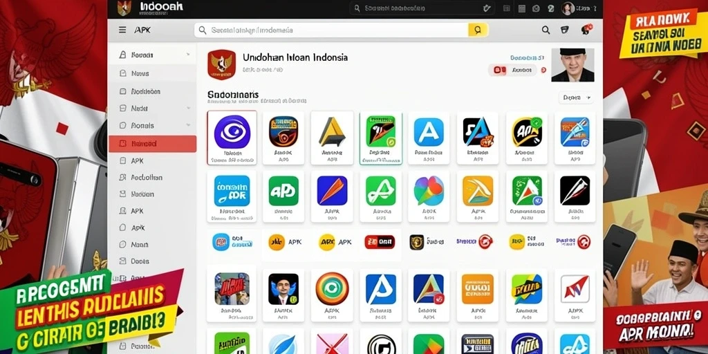Tampilan level yang menakjubkan dan penuh warna.