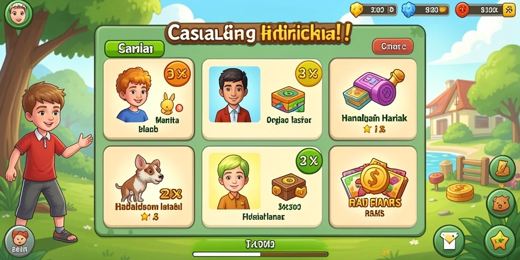 Tampilan utama 777RT yang menarik dan interaktif.