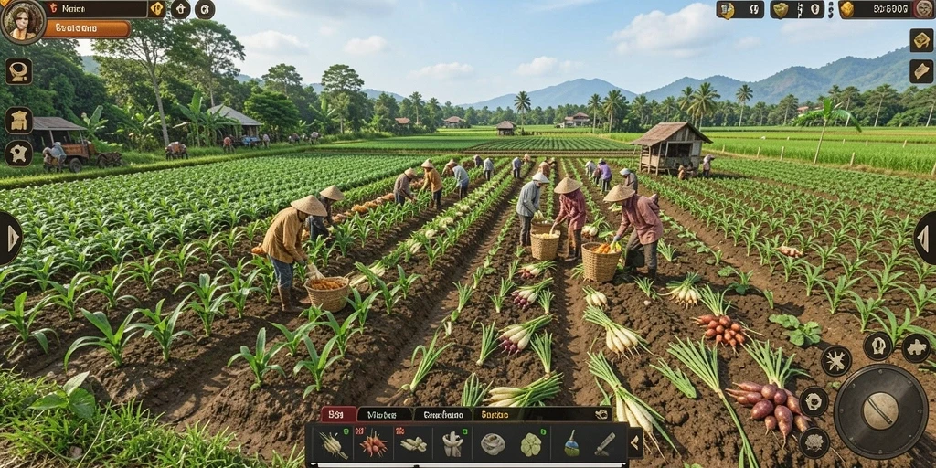 Tampilan menu utama yang menarik dan intuitif.