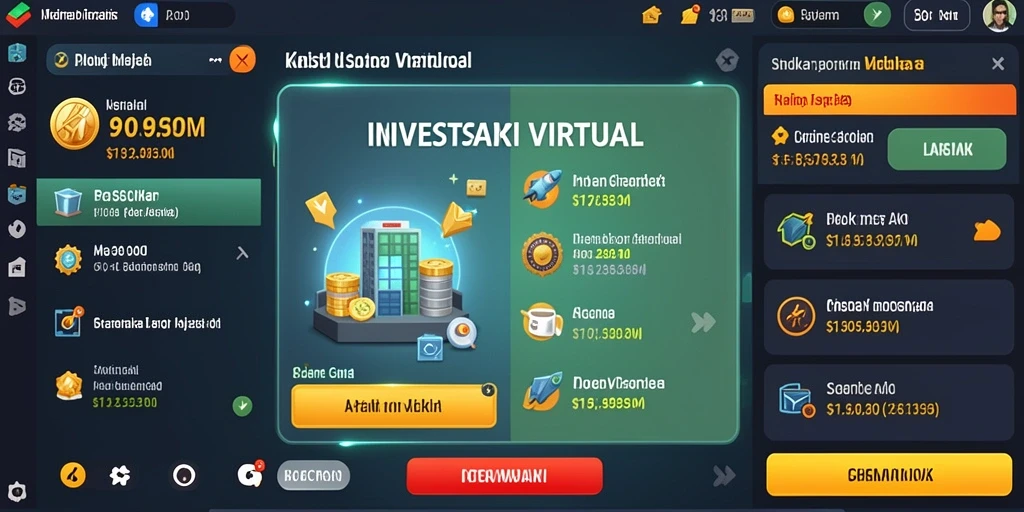 Tampilan menu utama yang menarik dan intuitif.