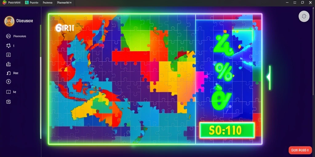 Tampilan grafis yang memukau dan penuh warna.