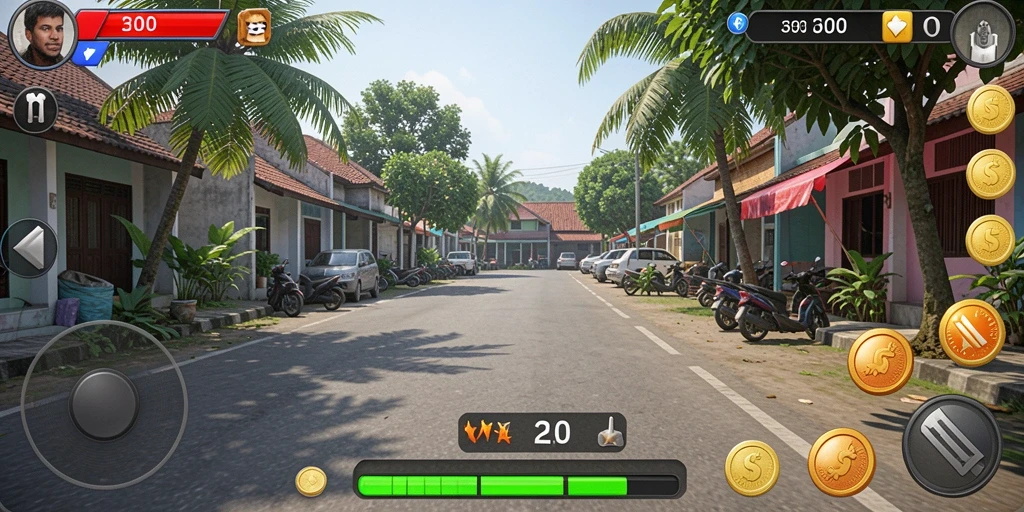 Tampilan antarmuka yang user-friendly.