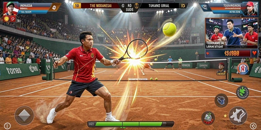 Screenshot aplikasi GACOR77 dengan tampilan menu utama.