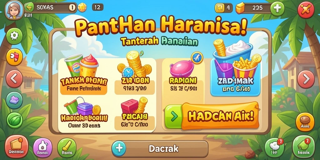 Tampilan antarmuka yang menarik dan user-friendly.