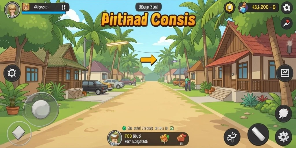 Screenshot menunjukkan antarmuka yang menawan.
