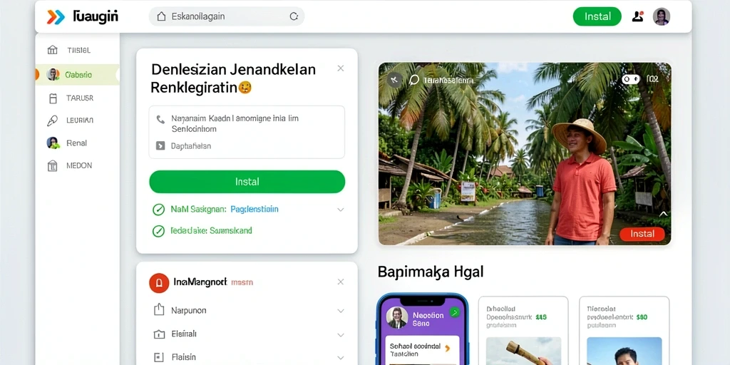 Tampilan antarmuka PIONTOGEL yang modern dan intuitif.