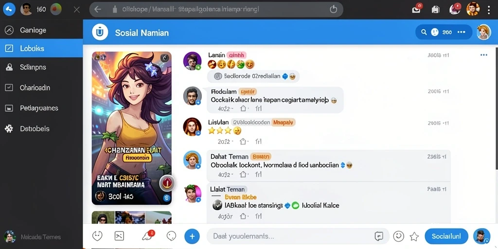 Tampilan antarmuka yang ramah pengguna.