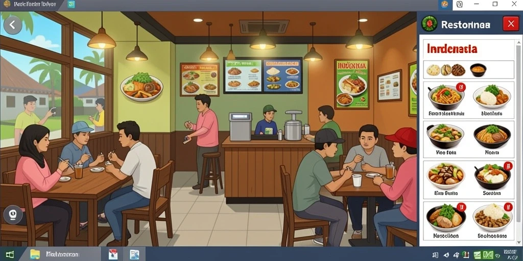 Tampilan antarmuka yang menarik dan user-friendly.