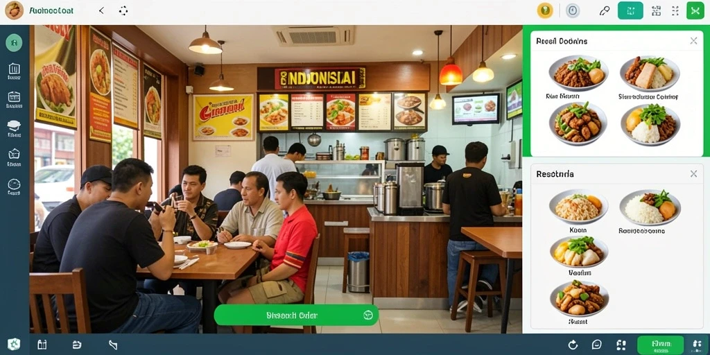 Tampilan antarmuka yang menarik dan mudah digunakan.