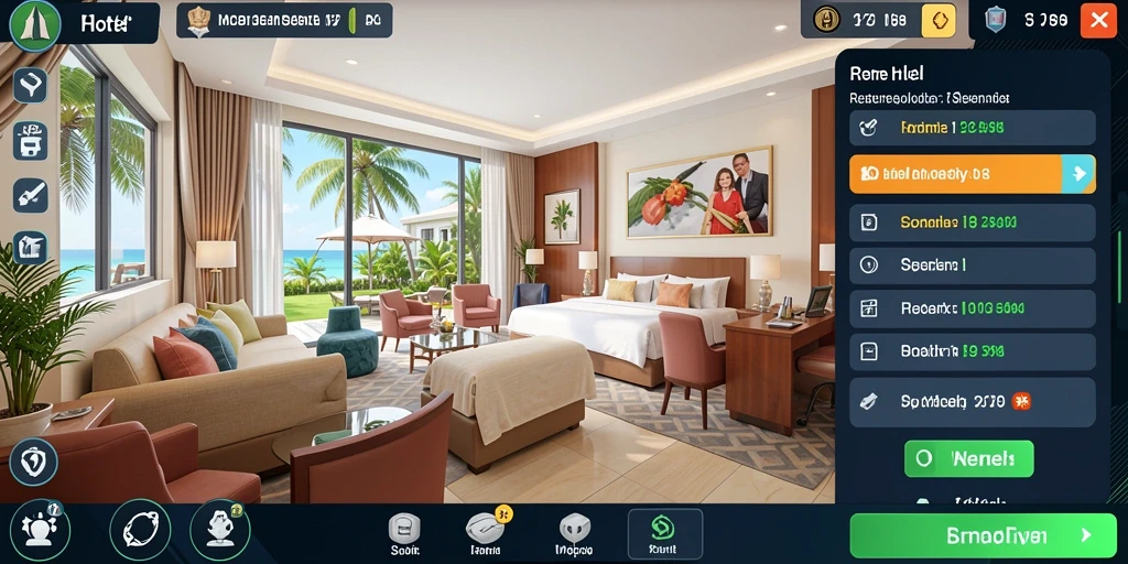 Layar permainan slot yang penuh warna dan menarik.