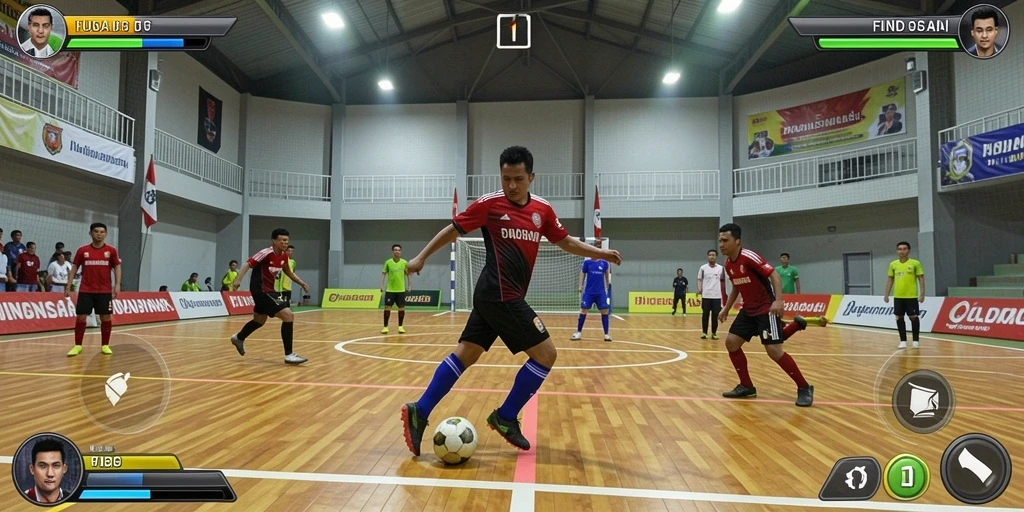 Tampilan antarmuka pengguna yang menarik dan intuitif.