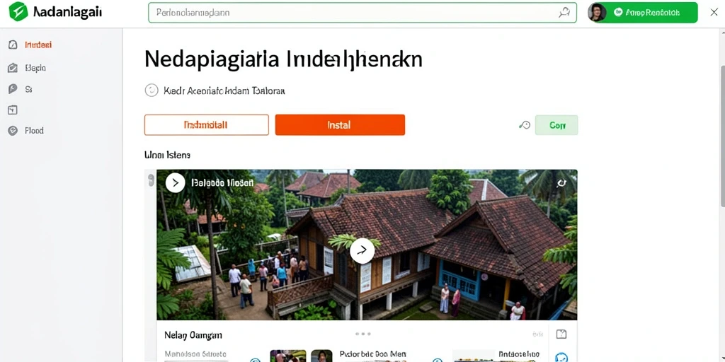 Tampilan menarik dari menu utama WAK89.