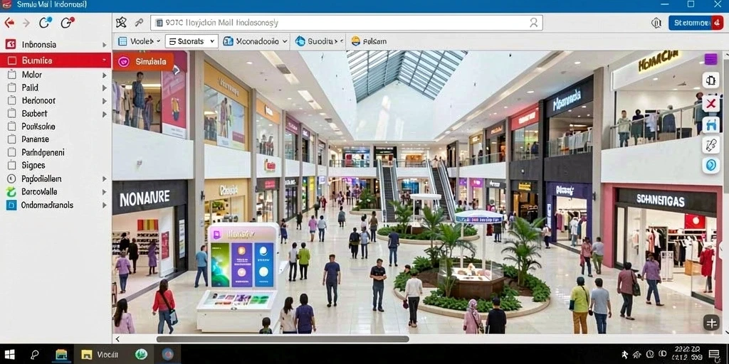 Tampilan antarmuka yang user-friendly dan modern.