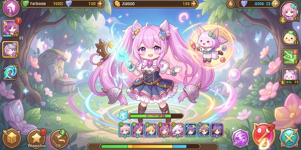 Tangkapan layar menampilkan pertempuran epik melawan monster raksasa.