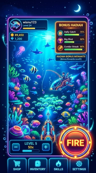 Pratinjau antarmuka wisnu123 — aplikasi APK resmi Android v3.2.7